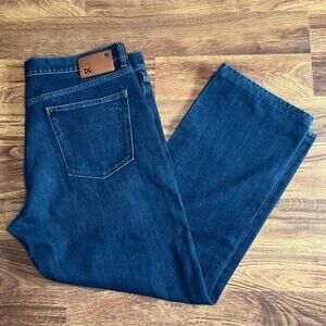 DL1961 Vince Casual Straight Premium Denim Dark Wash Size 40
